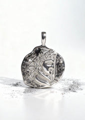 Roman Dinar Pendant "Adjustable Chain"