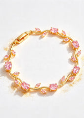 Premium Pink Tulip Bracelet
