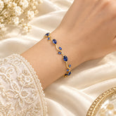Midnight Blue Tulip Bracelet