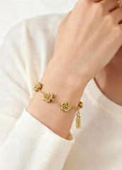 Bloom Rose Bracelet "Adjustable"