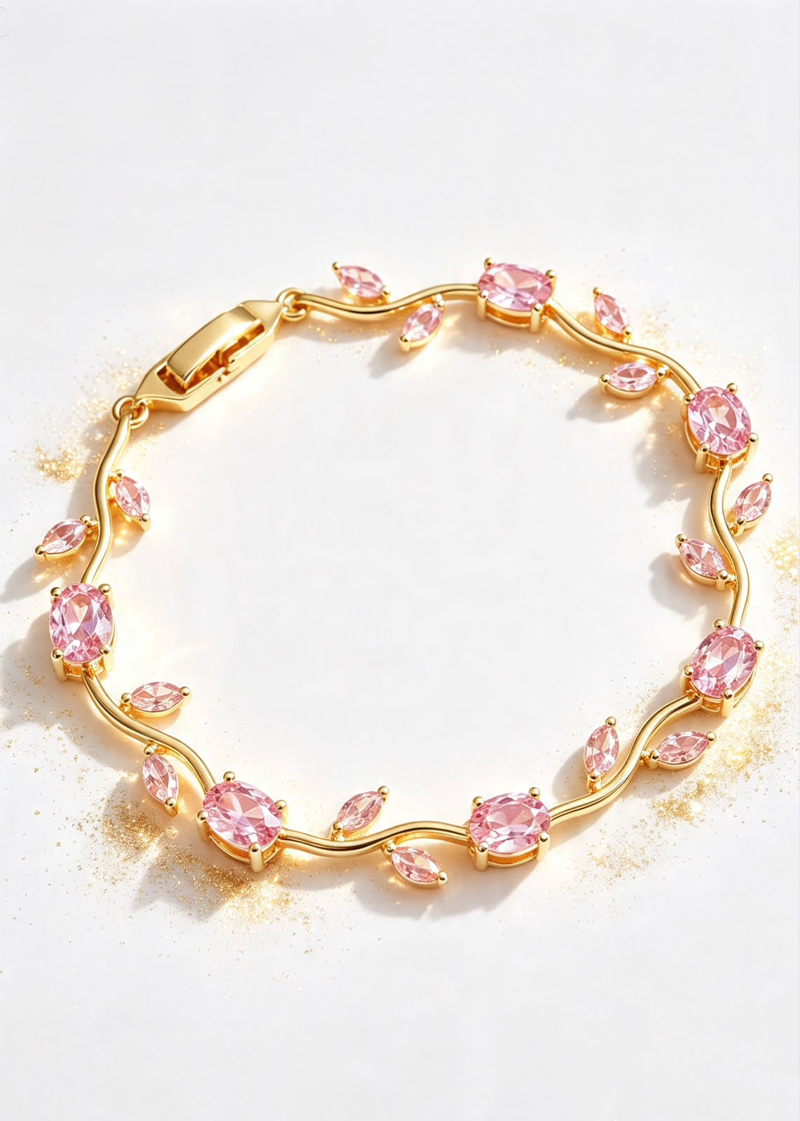 Premium Pink Tulip Bracelet