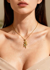 Bloom Rose Pendant "Adjustable Chain"